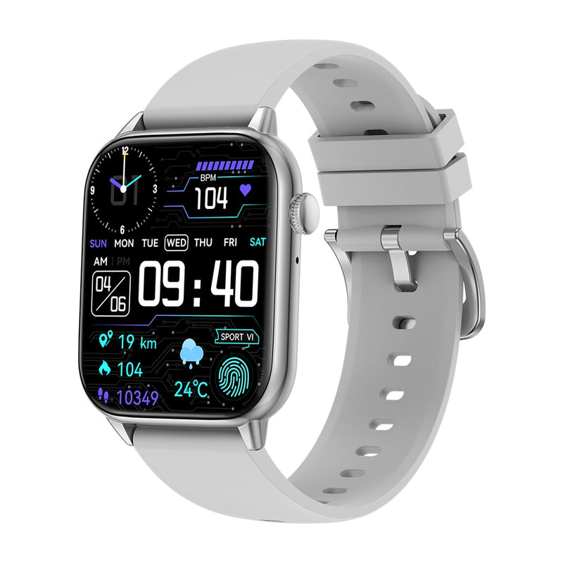 COLMI C60 smartwatch 1.9 polegada tela cheia, bluetooth , chamada, monitor de freqüência cardíaca,monitor do sono ,19 modelos ,relógio inteligente para homens e mulheres!